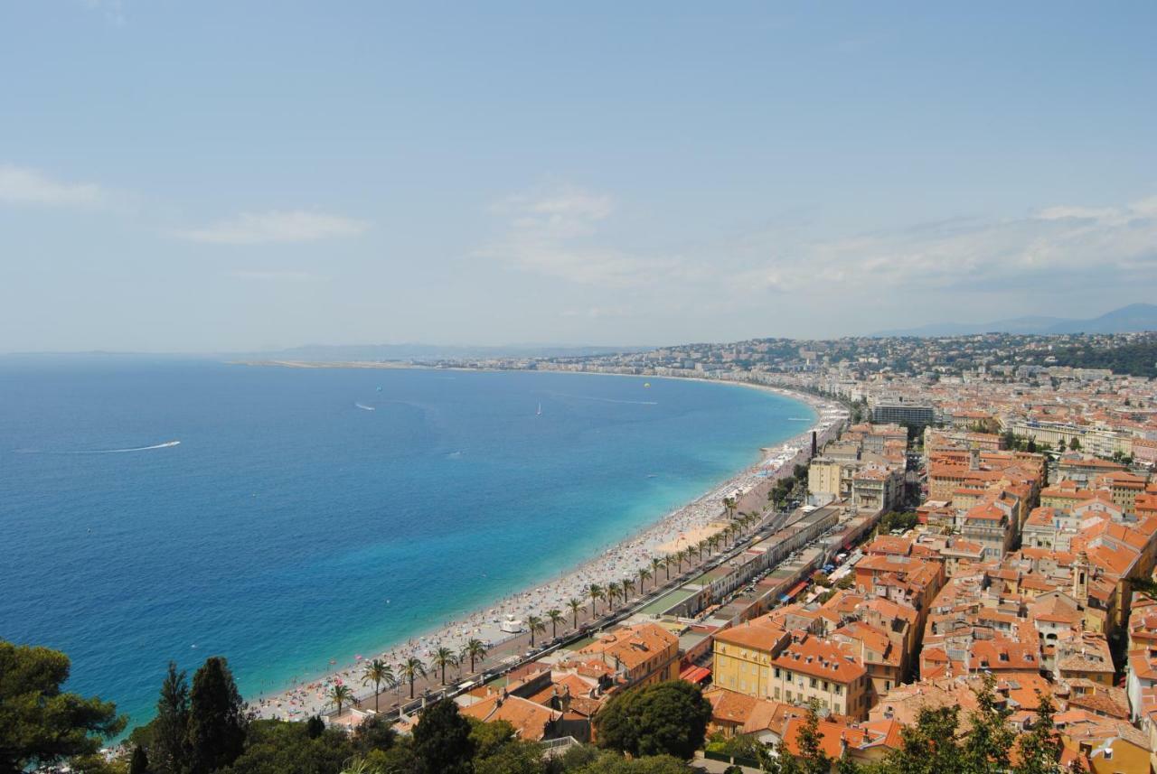Les Palmiers A 700M De La Mer ニース エクステリア 写真